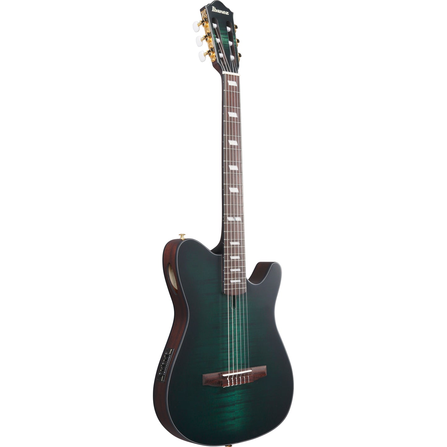 Ibanez FRH20FMN Acoustic Electric Guitar - Dark Emerald Burst