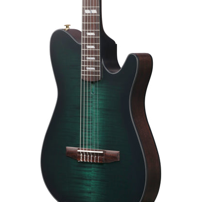 Ibanez FRH20FMN Acoustic Electric Guitar - Dark Emerald Burst