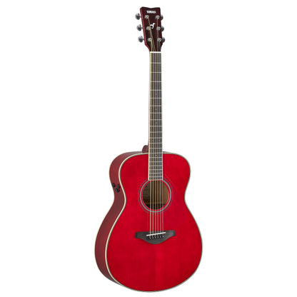 Yamaha FG FSTABS TransAcoustic Acoustic Electric Guitar in Ruby Red