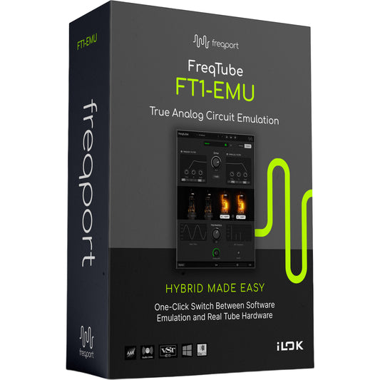 Freqport FT-1 EMU True Analog Tube Saturation and Harmonics Plugin