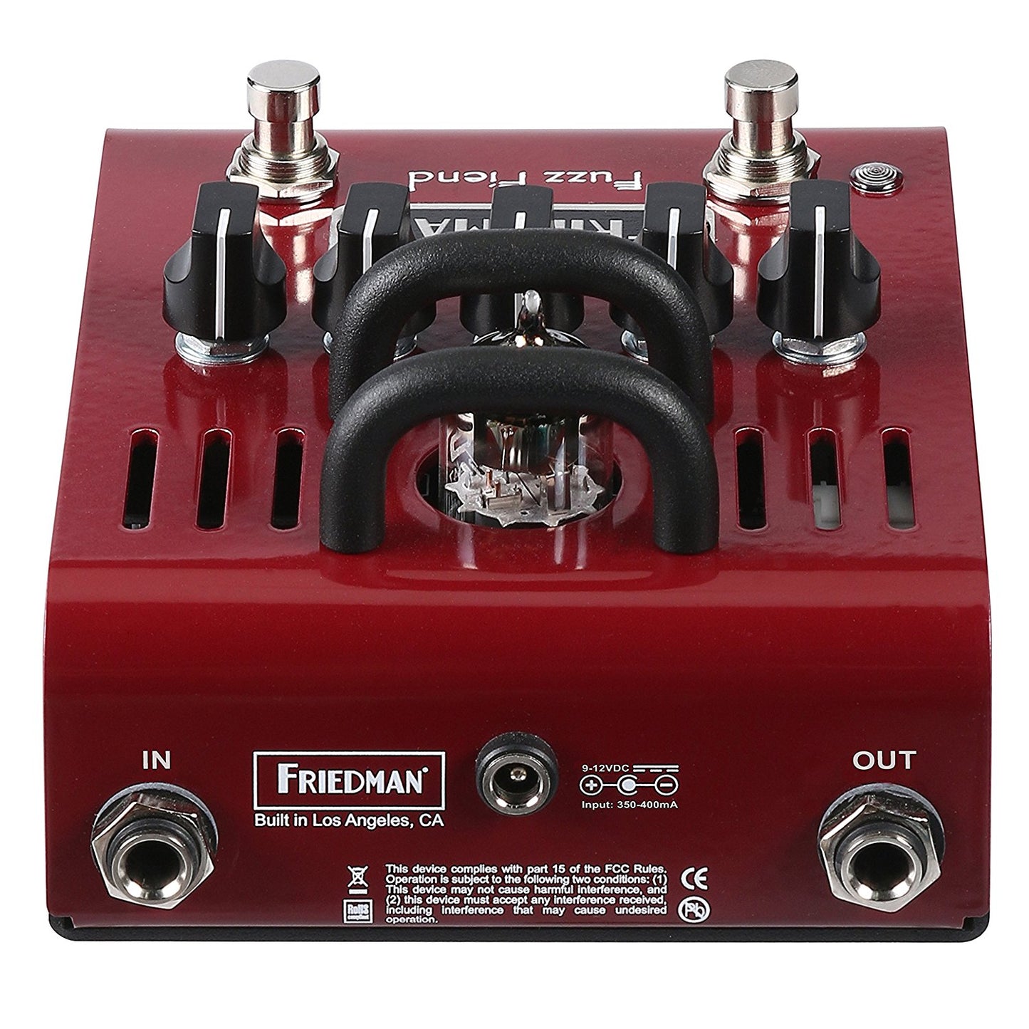 Friedman Amplification Fuzz Fiend 12AX7 Tube Powered Fuzz Guitar Pedal