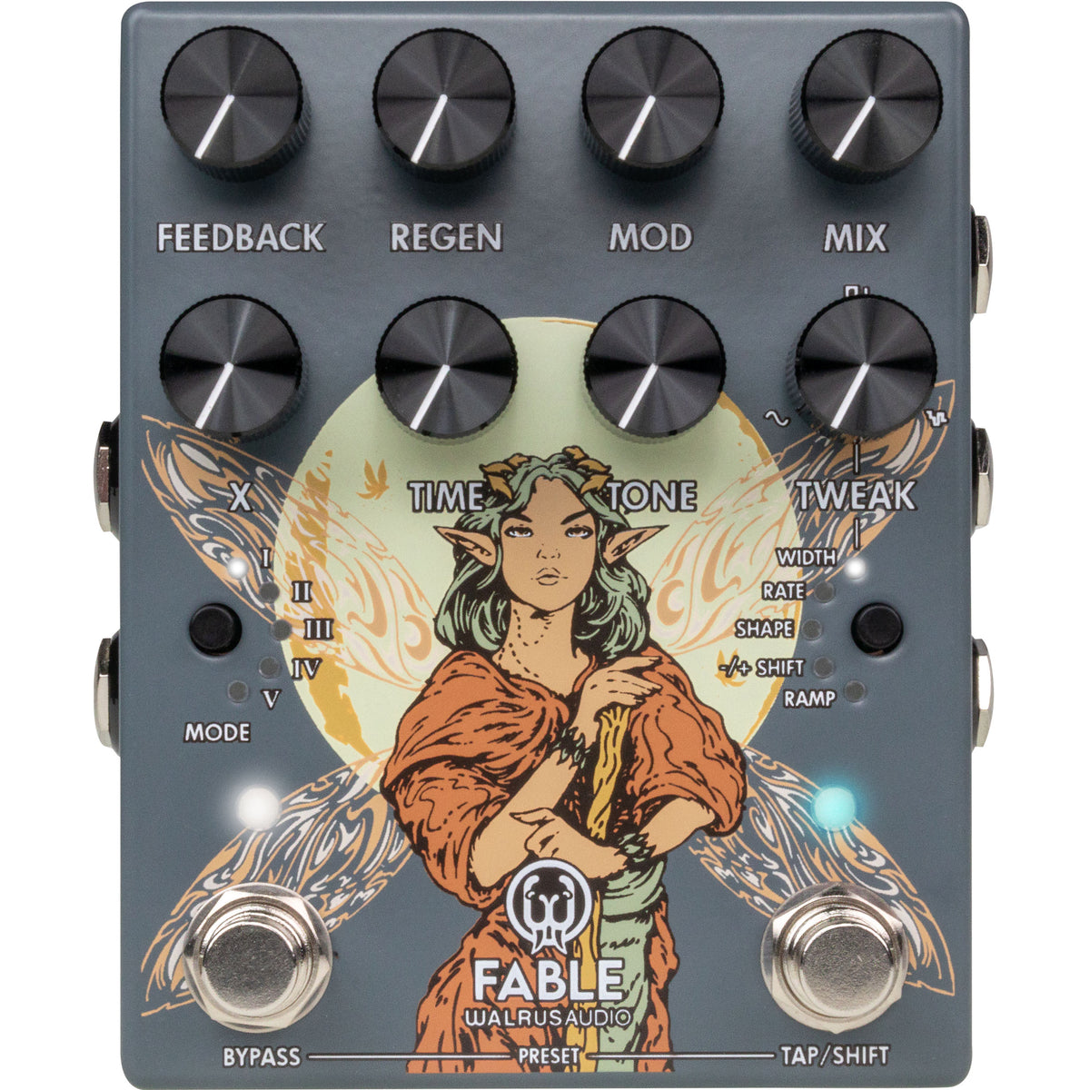 Walrus Audio Fable Granular Soundscape Generator MKII Pedal - Gray