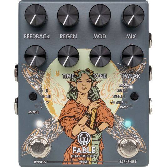 Walrus Audio Fable Granular Soundscape Generator MKII Pedal - Gray