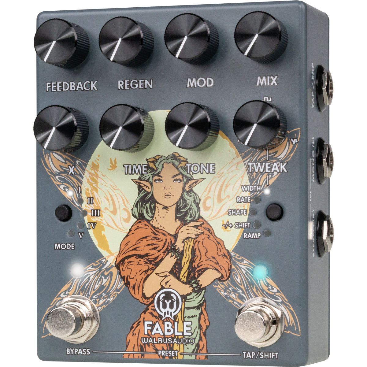 Walrus Audio Fable Granular Soundscape Generator MKII Pedal - Gray