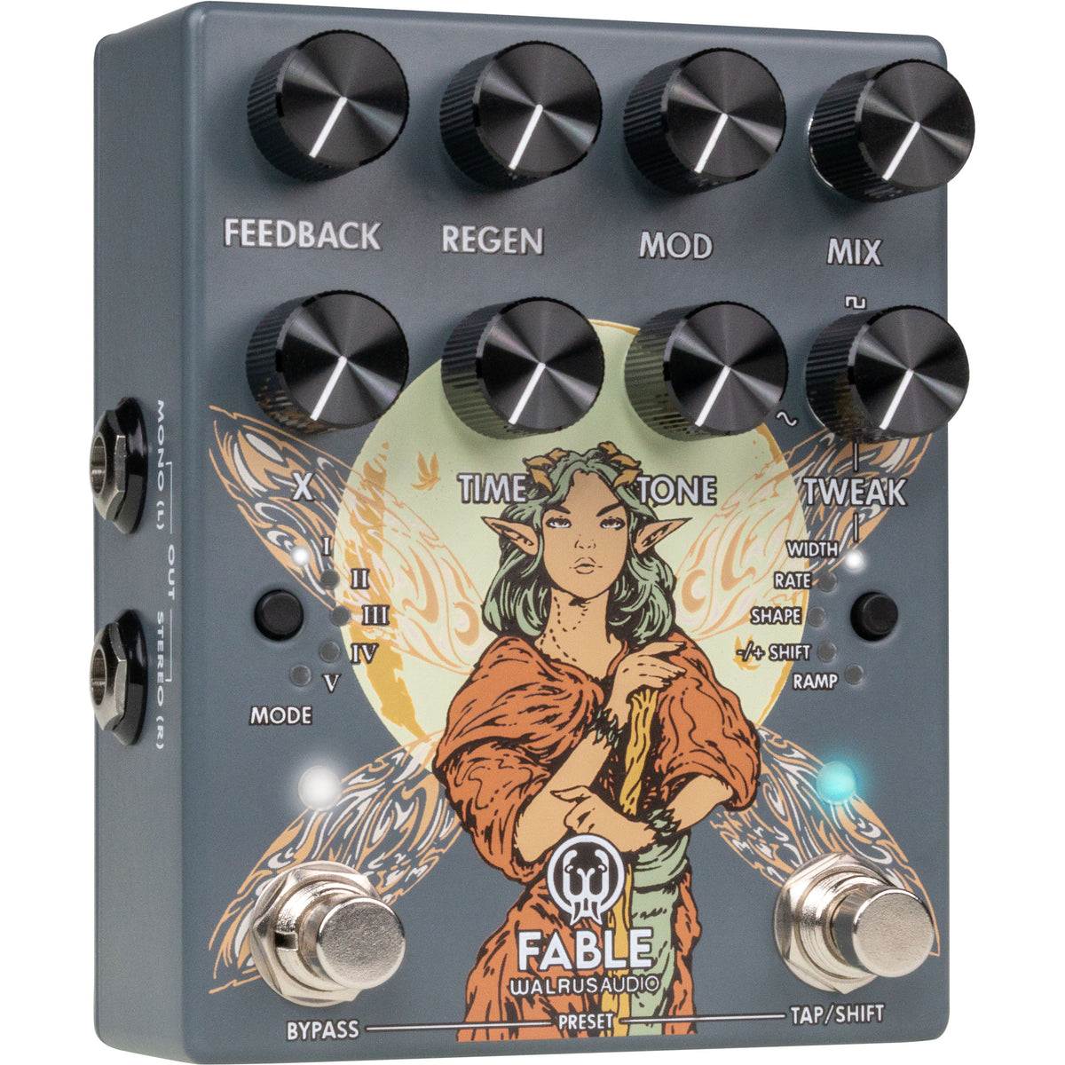 Walrus Audio Fable Granular Soundscape Generator MKII Pedal - Gray