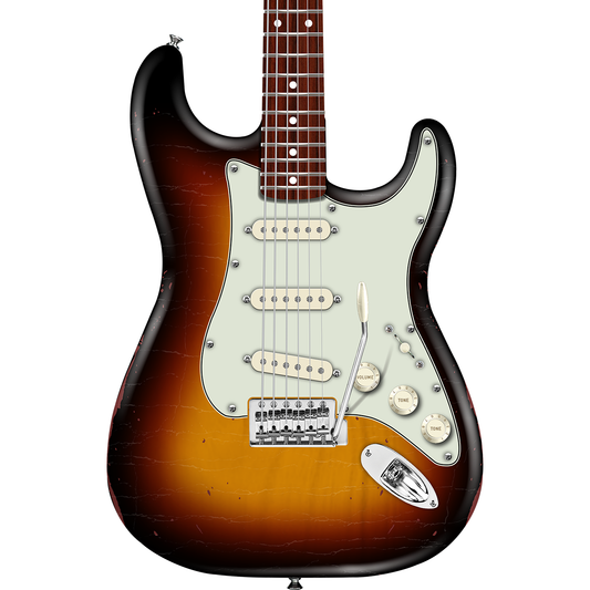 Fender FSR Vintera Road Worn '60s Stratocaster - 3-Color Sunburst