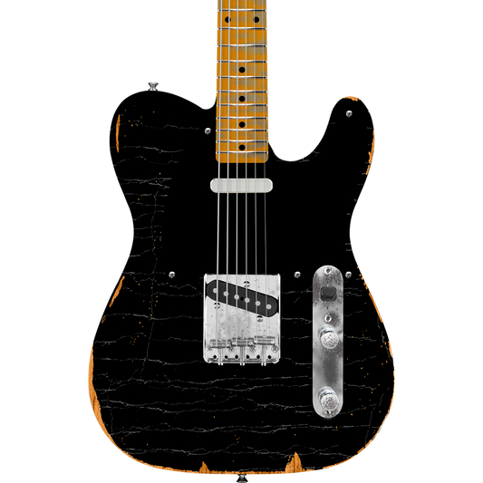 Fender Dealer Exclusive Vintera Road Worn '60s Double Esquire - Black