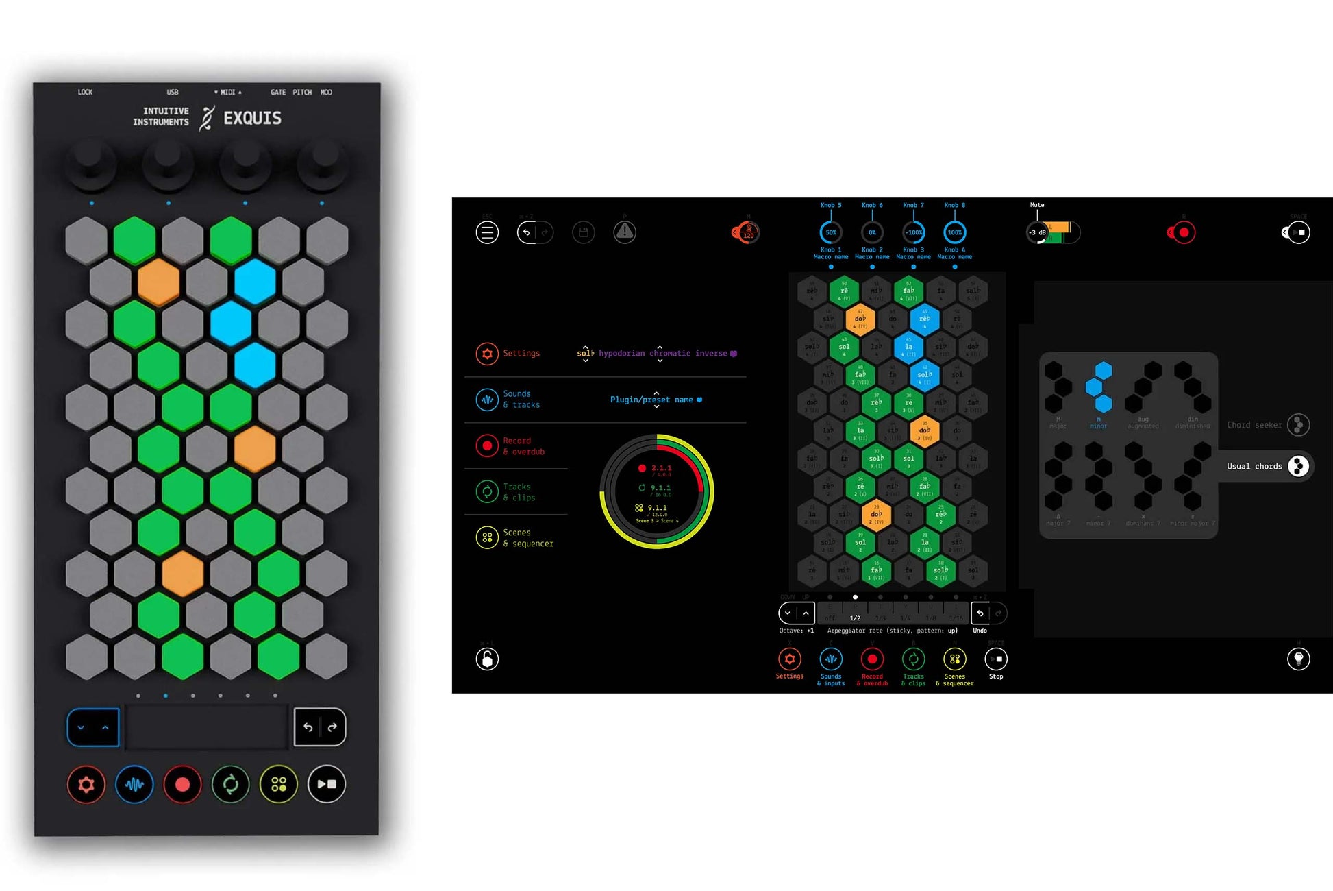 Intuitive Instruments Exquis Expressive Midi and CV Controller – Alto Music