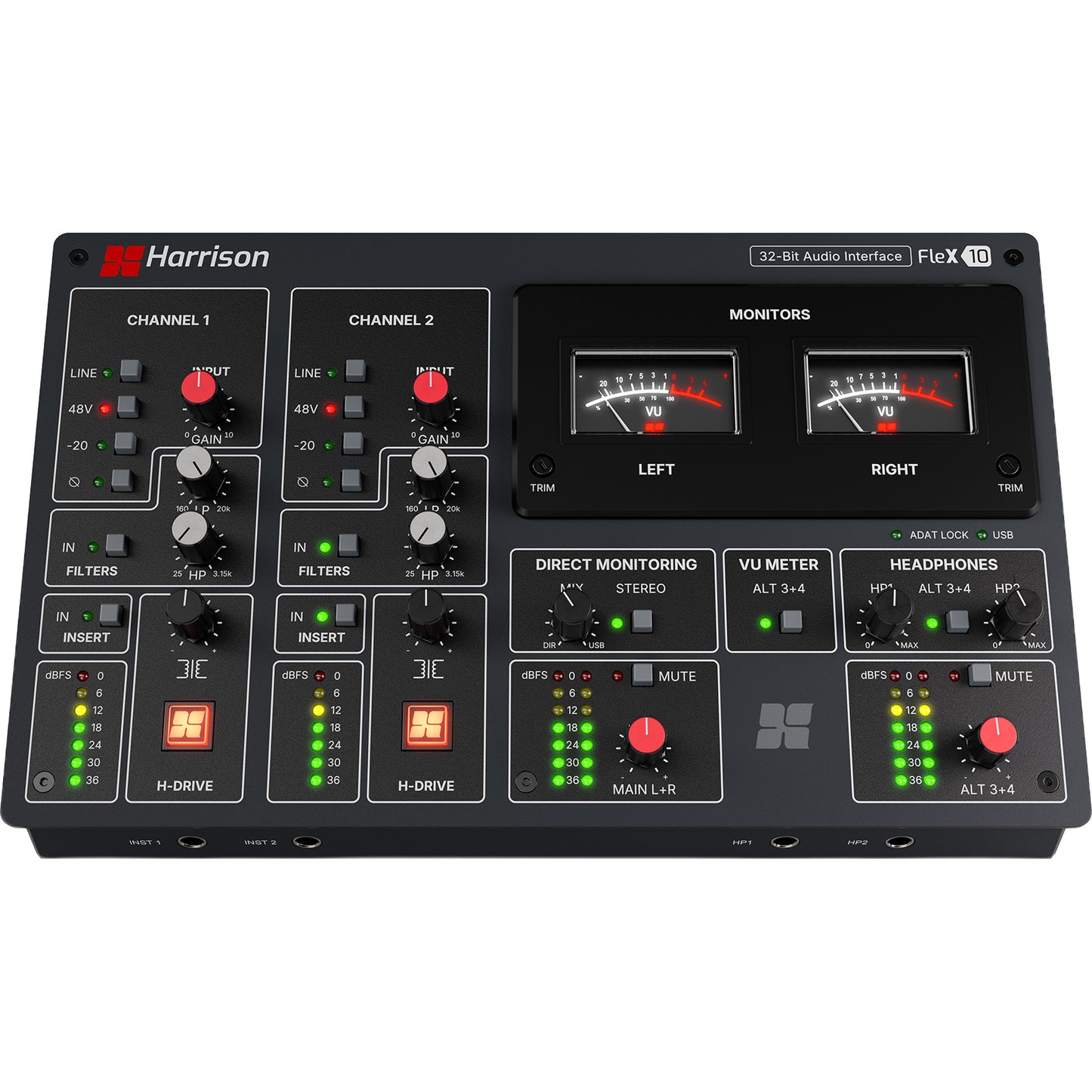 Harrison Flex-10 USB / ADAT Audio Interface