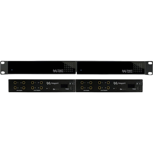 Freqport Dual FreqInOut Fo1_2RK - Rackmount System with 8×I/O