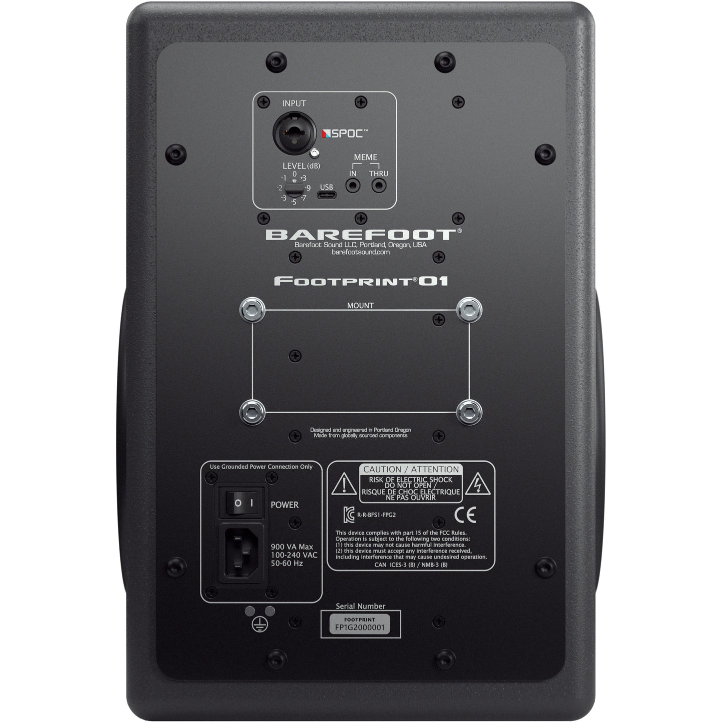 Barefoot Sound Footprint 01 Second Generation