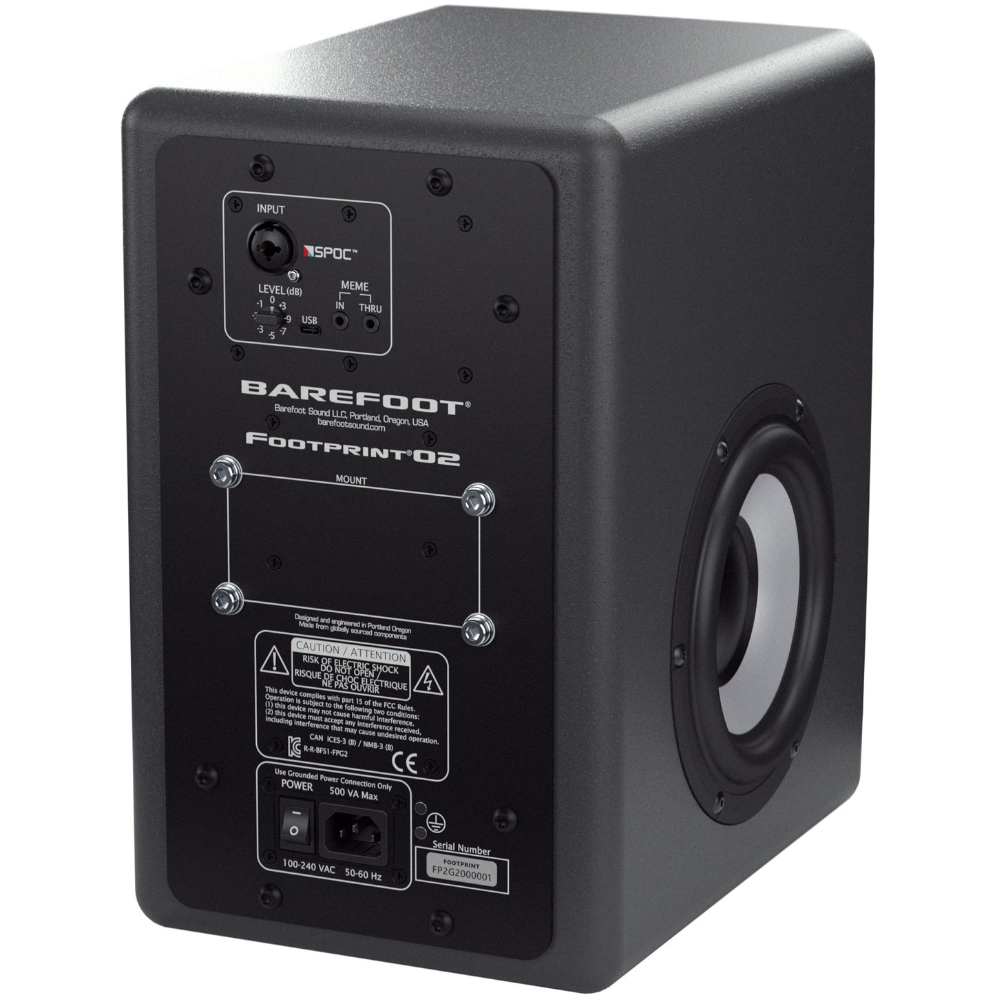 Barefoot Sound Footprint 02 Second Generation