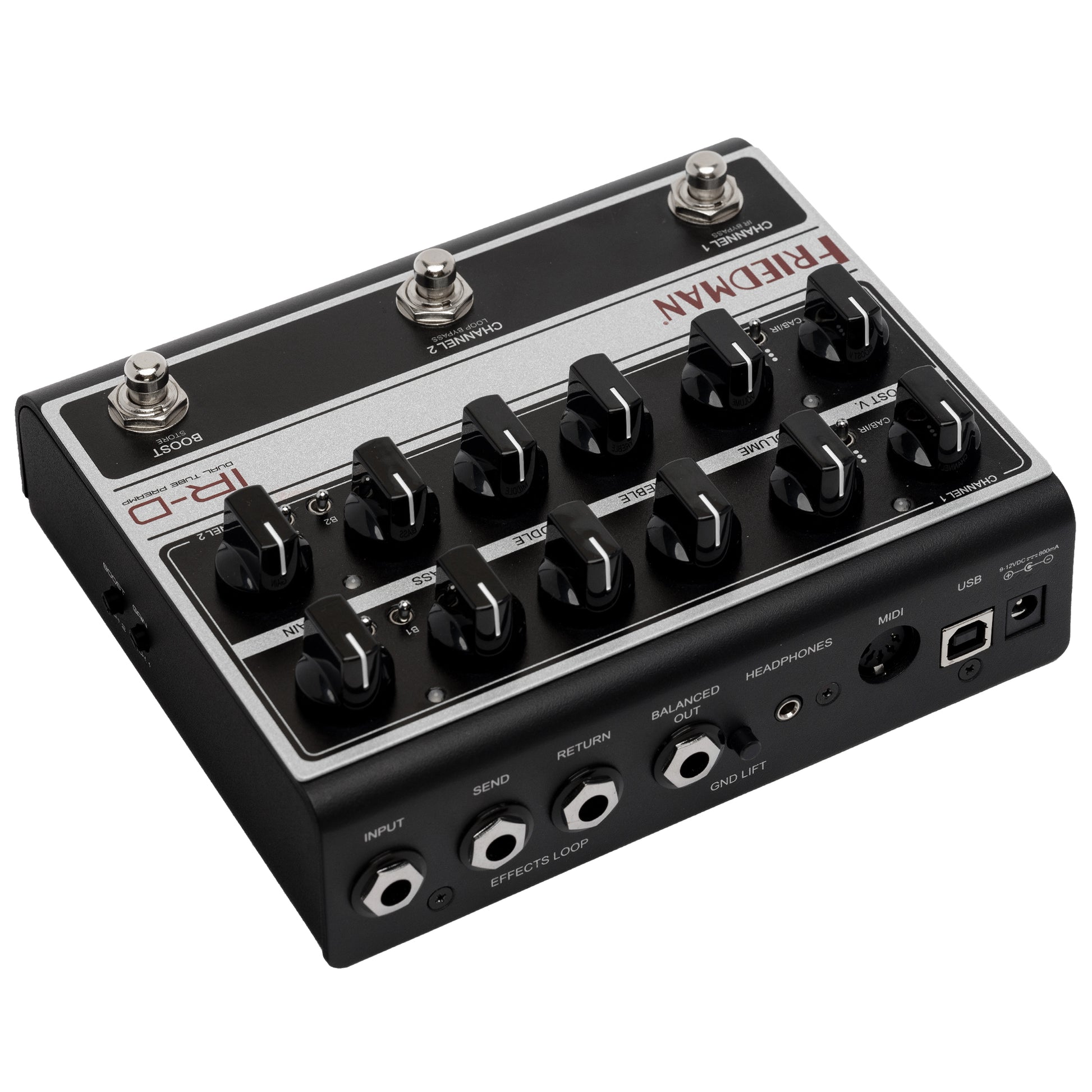 ir pedal Friedman IR-D Dual Tube Preamp & DI Pedal