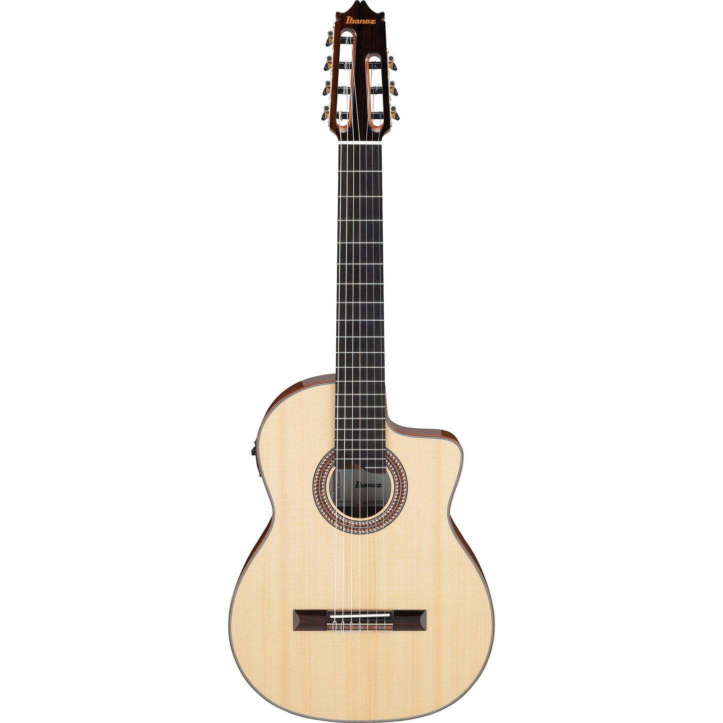 Ibanez GA3007CE GA 7-String Classical Acoustic Electric Guitar - Natural