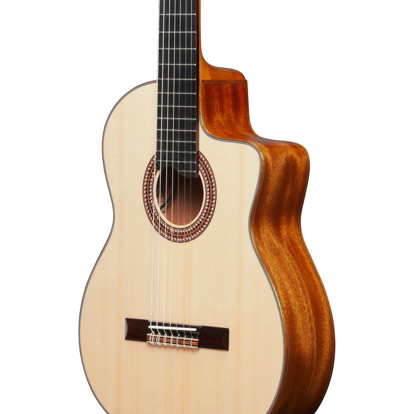 Ibanez GA3007CE GA 7-String Classical Acoustic Electric Guitar - Natural