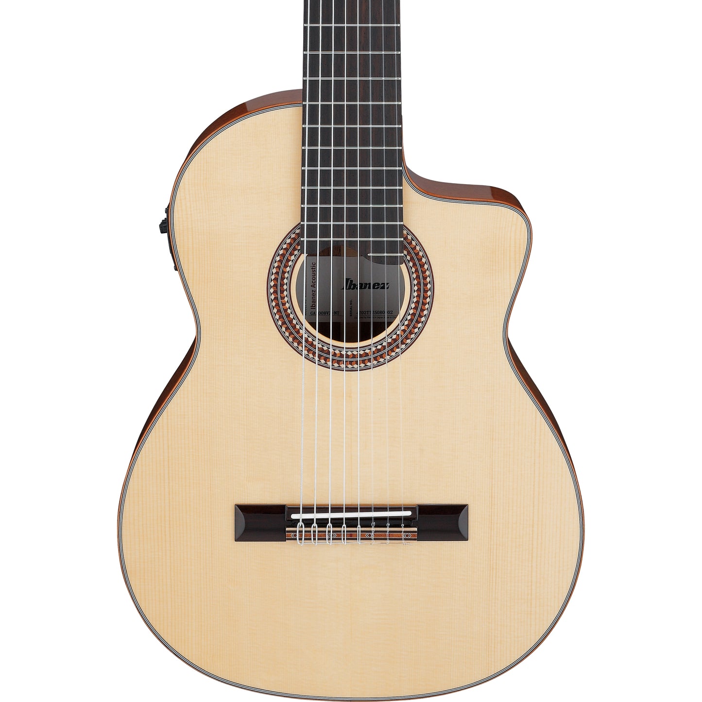 Ibanez GA3008CE GA 8-String Classical Acoustic Electric Guitar - Natural