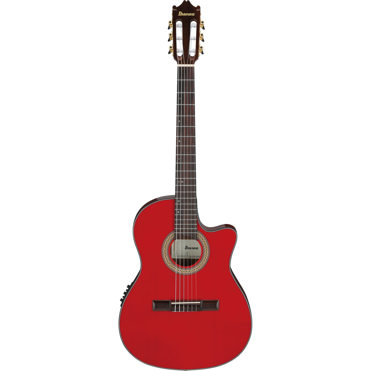 Ibanez GA35TCE GA Acoustic Electric Guitar - Sapphire Red High Gloss