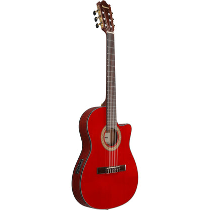 Ibanez GA35TCE GA Acoustic Electric Guitar - Sapphire Red High Gloss