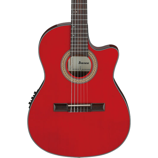 Ibanez GA35TCE GA Acoustic Electric Guitar - Sapphire Red High Gloss