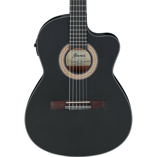 Ibanez GA5MHTCE Acoustic Electric Guitar - Weathered Black Open Pore