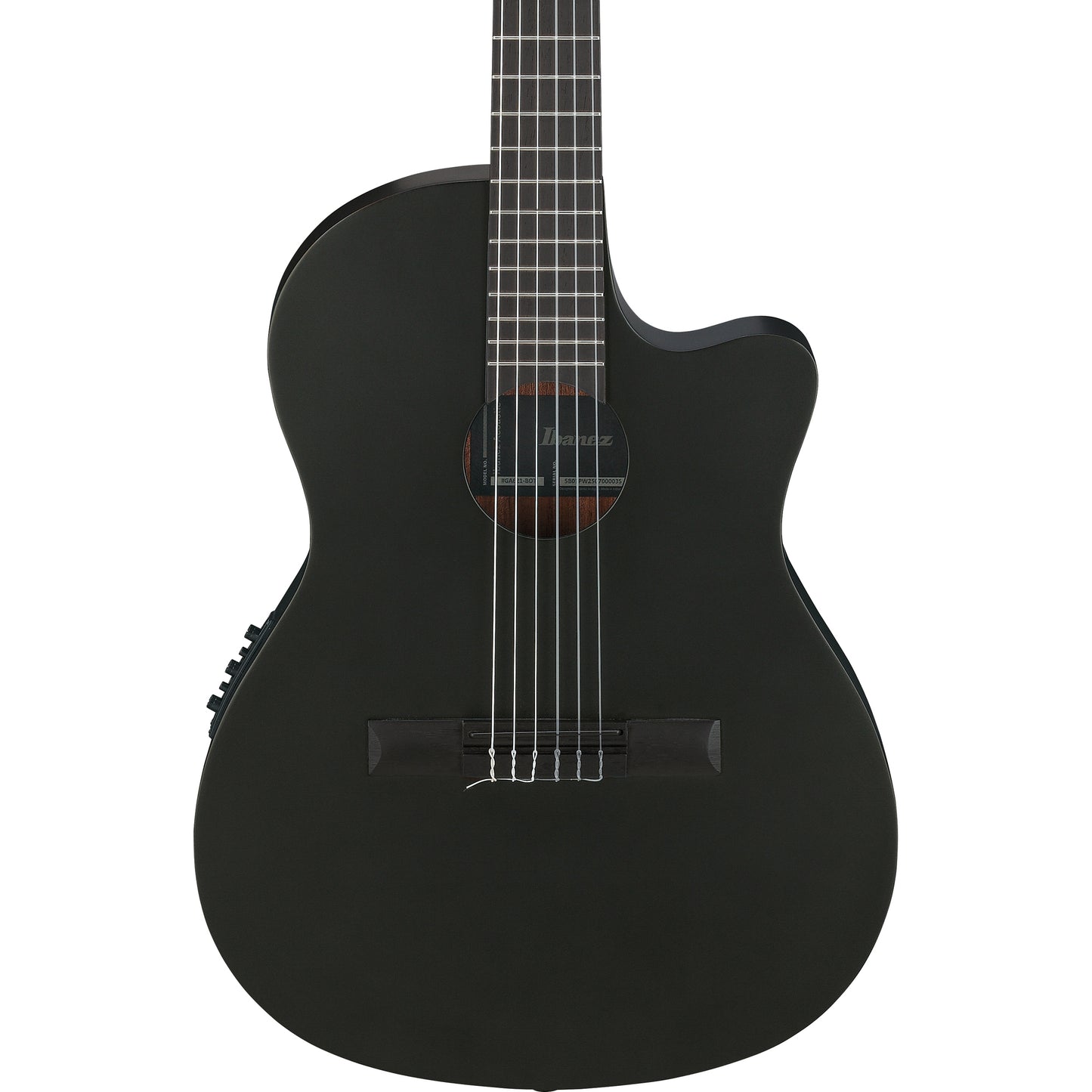 Ibanez GA621 GA Classical Acoustic Electric Guitar - Black Out