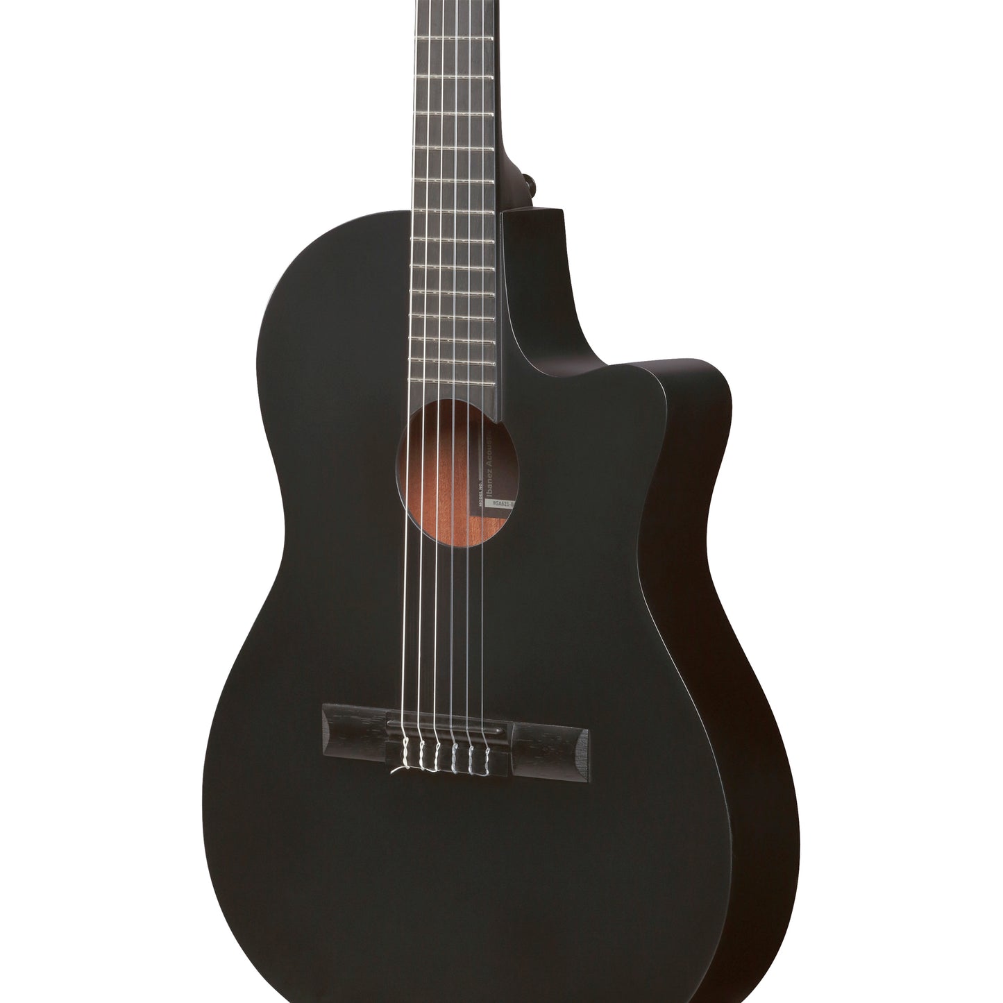 Ibanez GA621 GA Classical Acoustic Electric Guitar - Black Out
