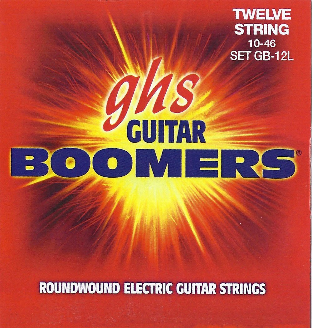 GHS Boomer 12-String Light Electric Guitar Set (10-46)