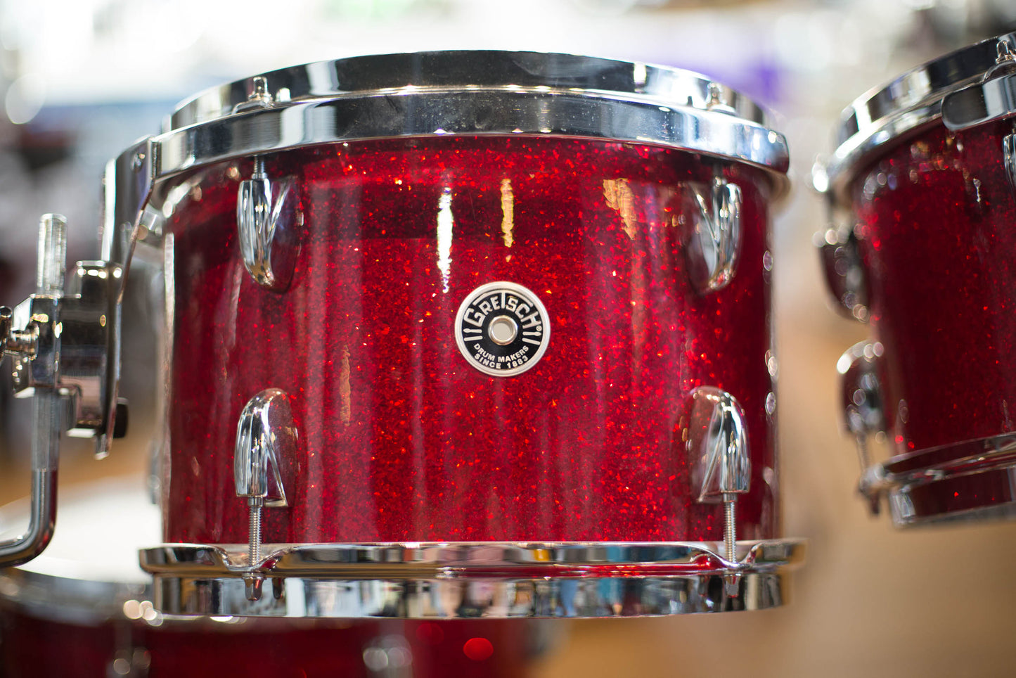 Gretsch Brooklyn Series Drum Kit in Red Glass Nitron Wrap GBE8246CRM