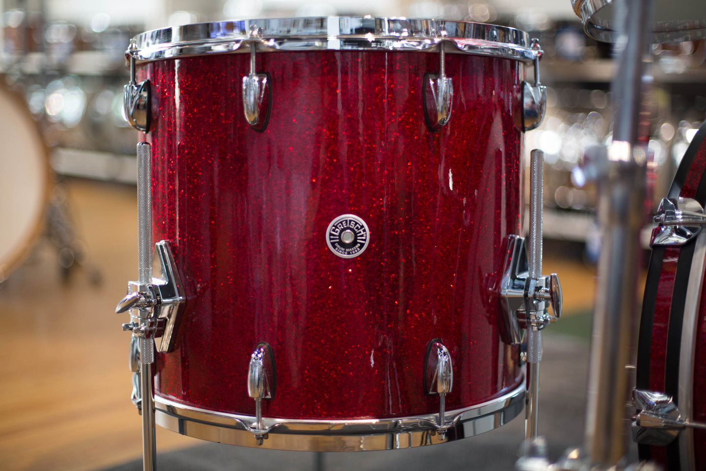 Gretsch Brooklyn Series Drum Kit in Red Glass Nitron Wrap GBE8246CRM