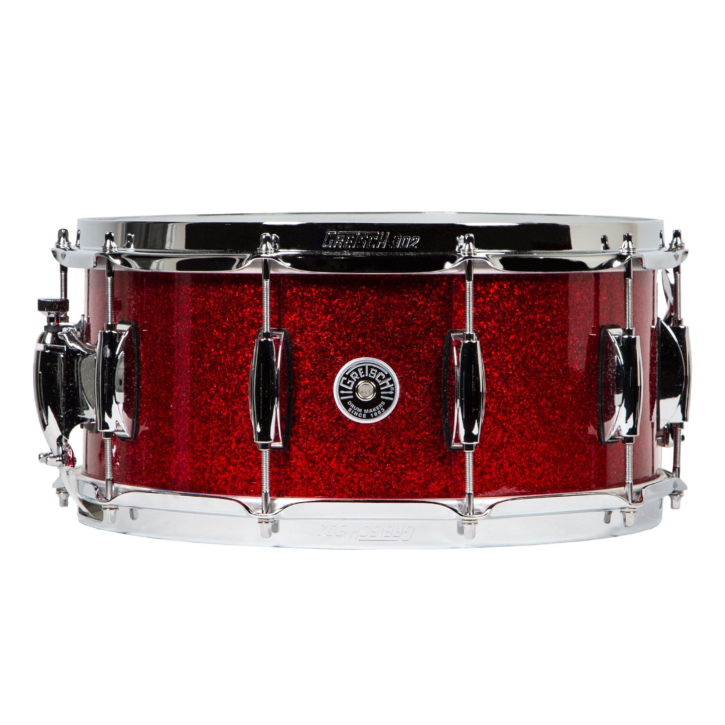 Gretsch 6.5x14 Brooklyn Series Alto Exclusive Snare Drum in Red Sparkle