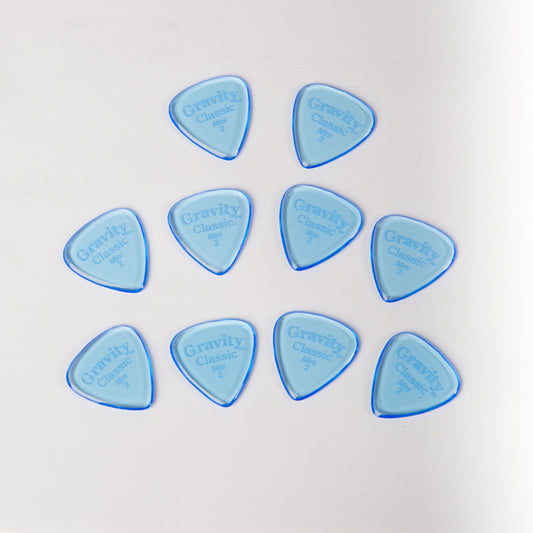 Gravity Picks Classic - Mini, 2mm 10-Pack