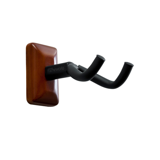 Gator GFW-GTR-HNGRMHG Gator Frameworks Wall Mounted Guitar Hanger Mahogany