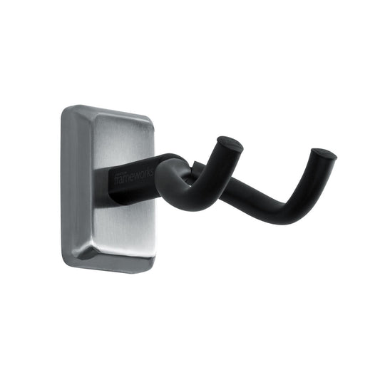 Gator GFW-GTR-HNGRSCH Frameworks Wall Mounted Guitar Hanger Satin Chrome