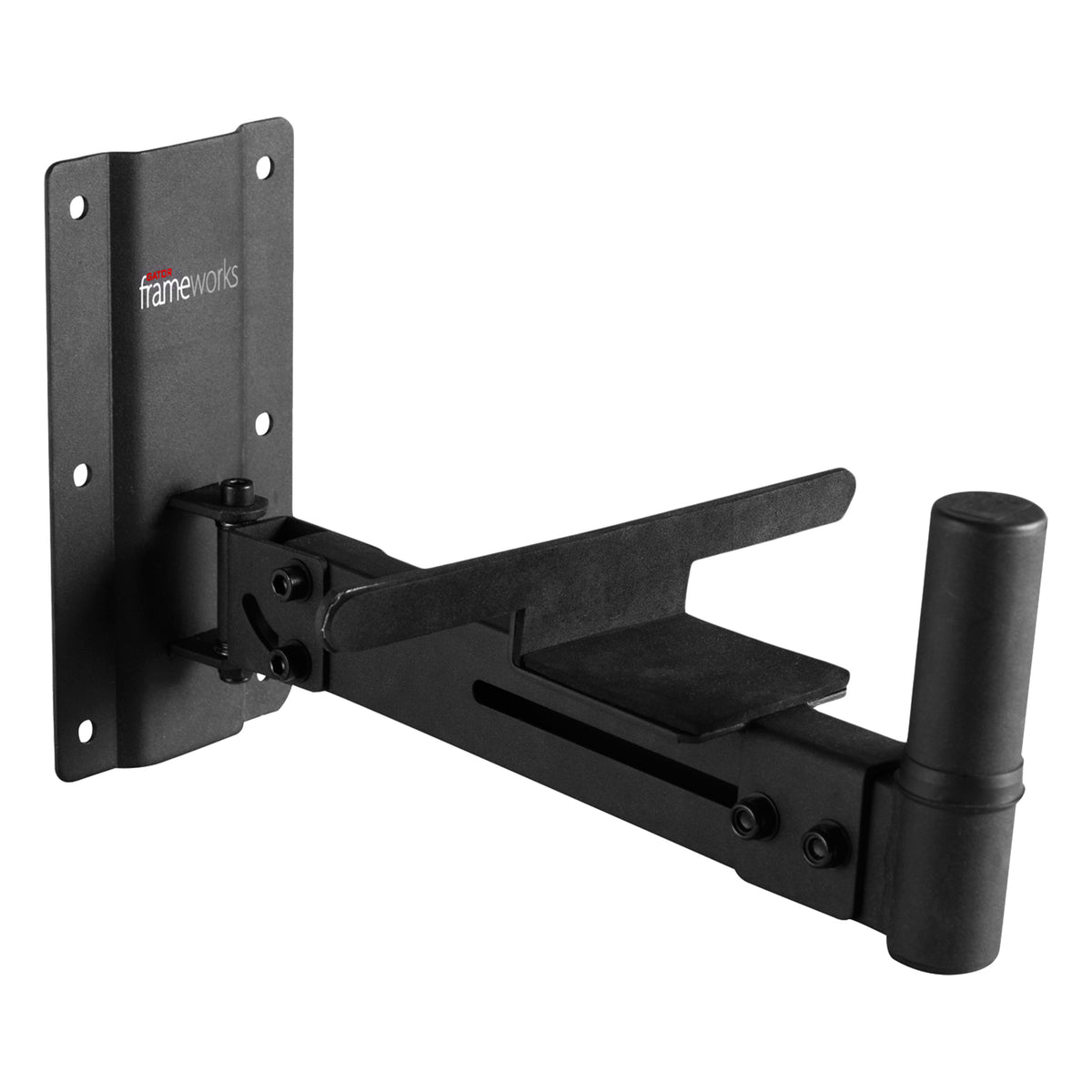 Gator GFW-SPK-WM100 Frameworks Pair of Wall Mountable Adjustable Speaker Stands