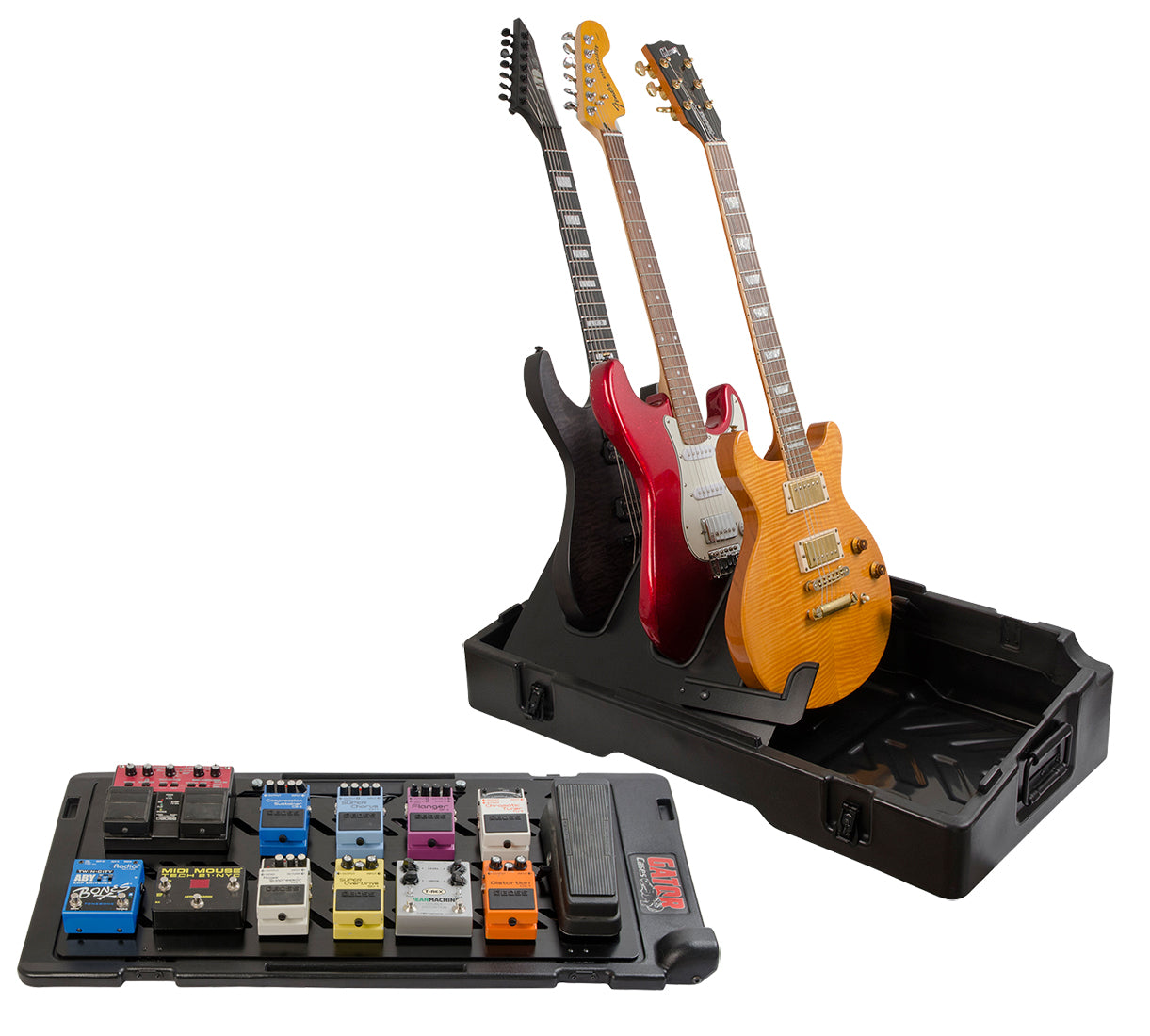 Gator Gig-Box Pedal Board and Guitar Stand