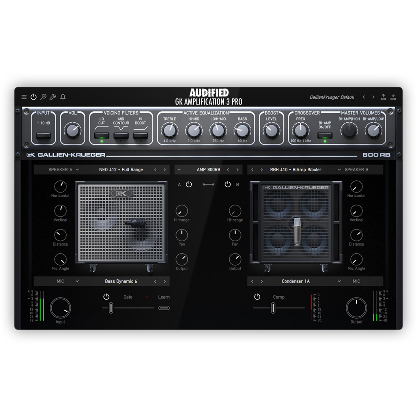 Audified GK Amplification Pro Plug-in