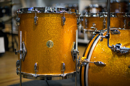 Gretsch Broadkaster with Vintage Specs in Gold Sparkle Nitron Wrap (GKNT204022)