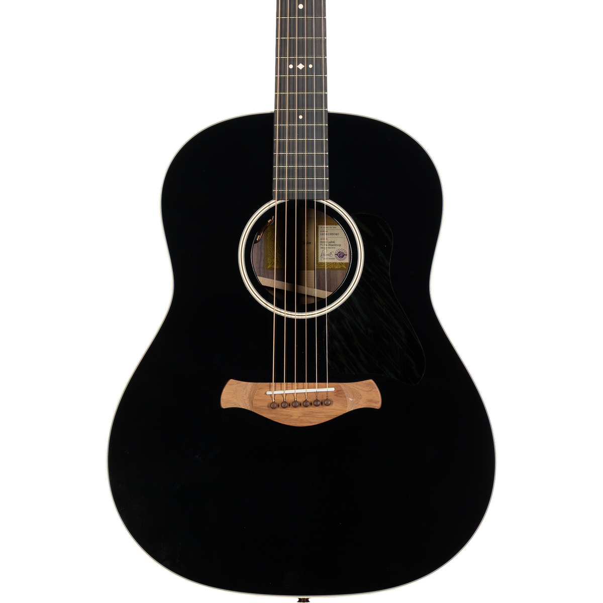 Taylor Gold Label 717e Grand Pacific Acoustic Electric Guitar - Blacktop