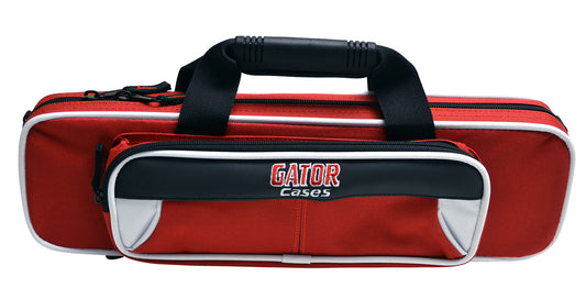 Gator Spirit Series GLFLUTEWR White and Red FLUTE Case