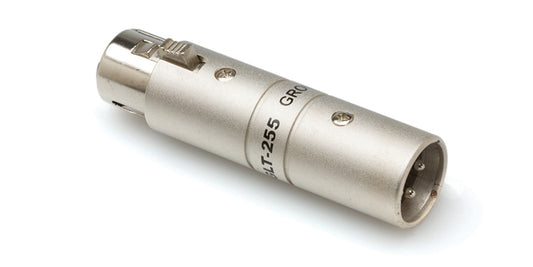 Hosa GLT-255 Mic Ground Lifter XLR Female to XLR Male