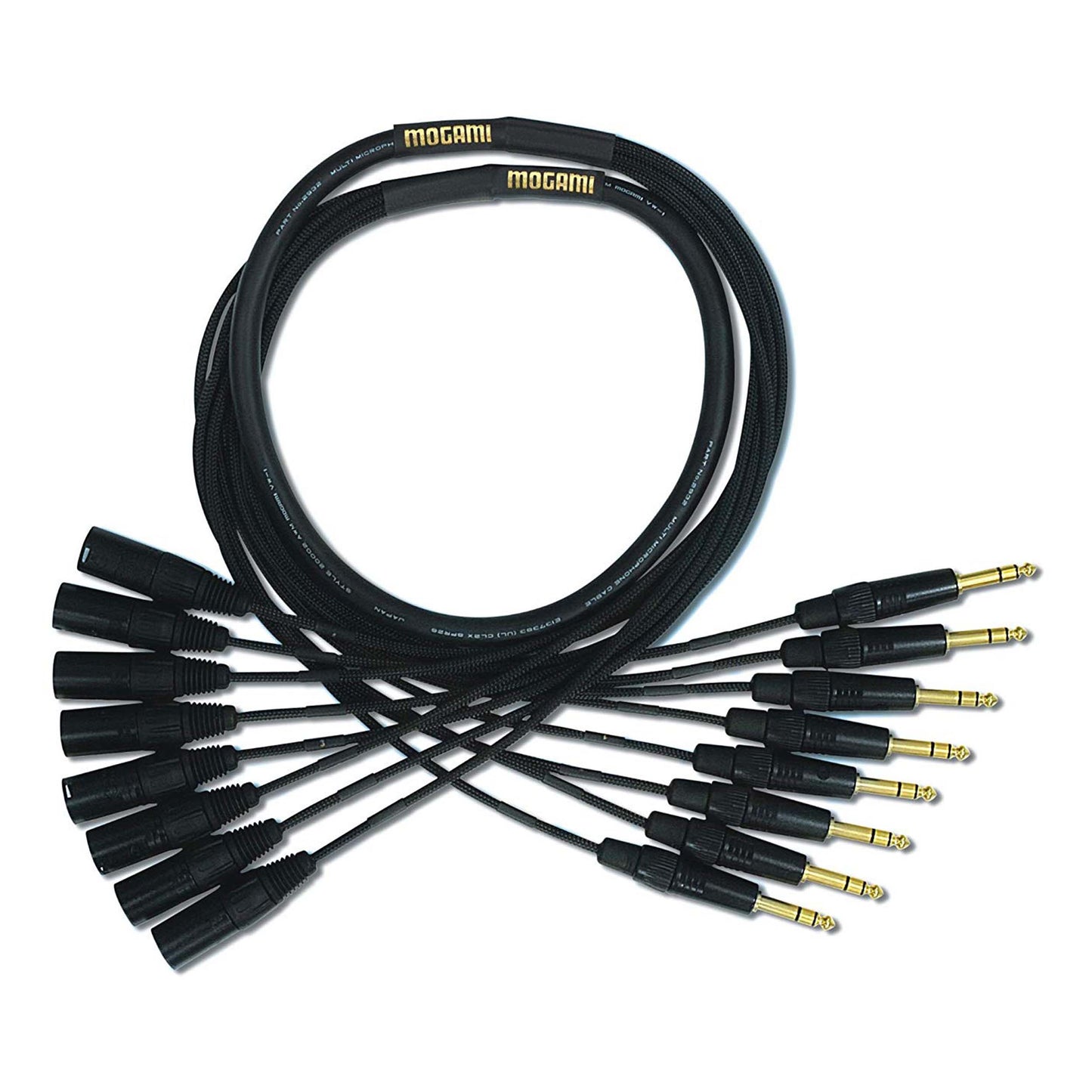 Mogami Gold 8-Channel TRS-XLR Male Snake Cable