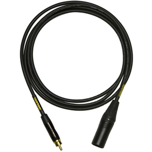 Mogami Gold XLRM to RCA 12ft