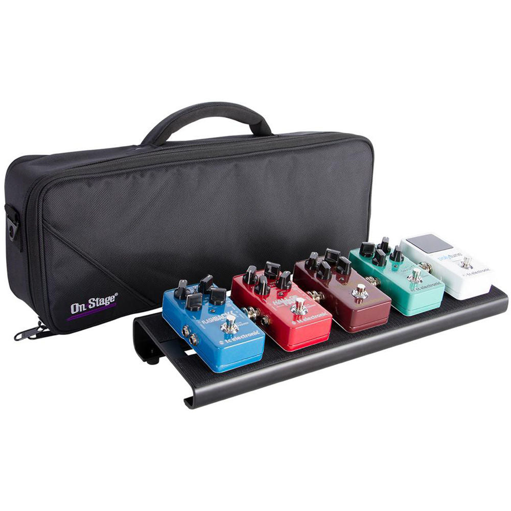 On Stage GPB2000 Compact Pedal Board with Gig Bag