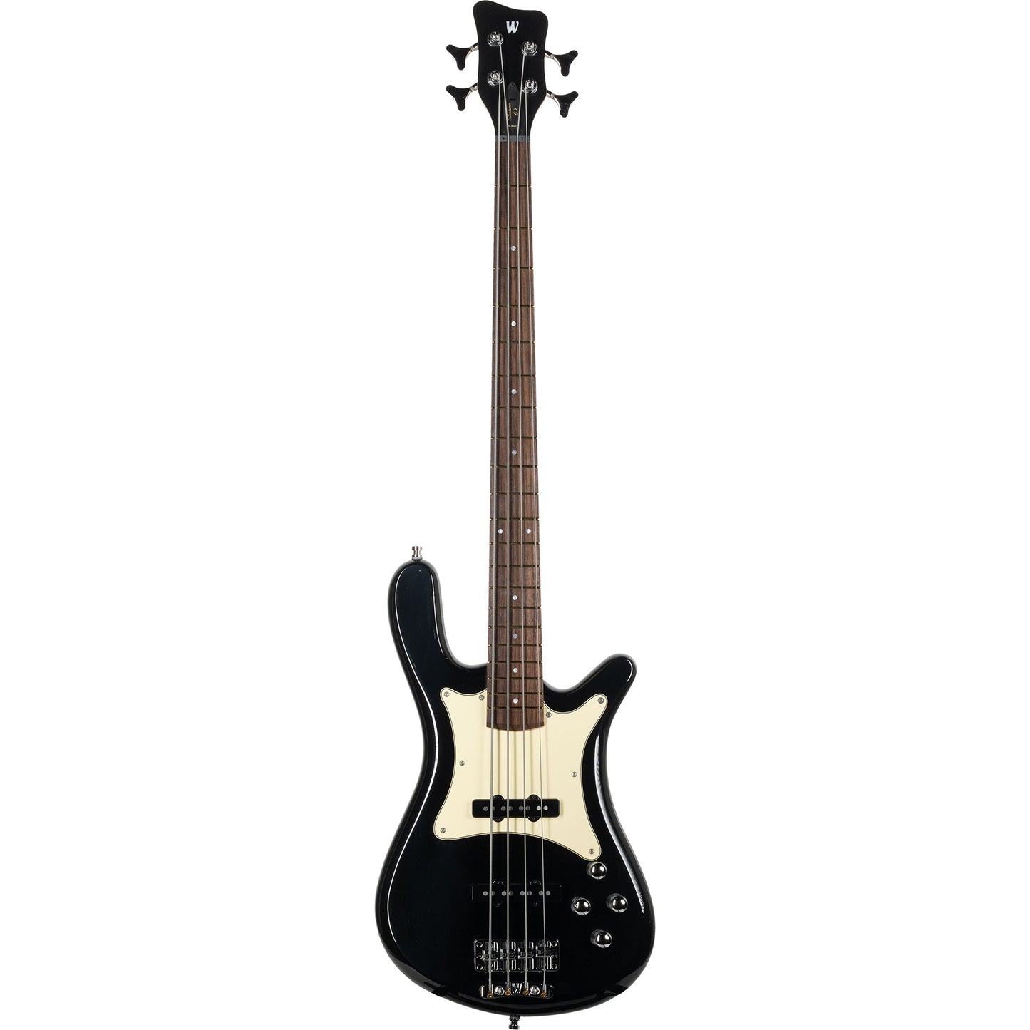 Warwick Pro Series Streamer CV 4 String Bass - Solid Black High Polish
