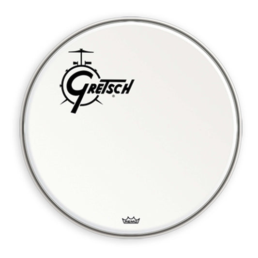 Gretsch GRDHCW18O Gretsch Bass Head, Coated 18in Offset Logo