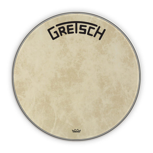 Gretsch Bass Drum Head Fiberskyn 22" With Broadkaster Logo