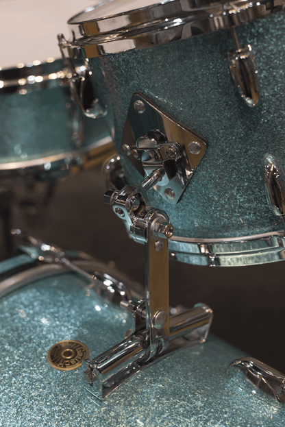 Gretsch GMT4PC023 USA Custom Vintage Built Series Bop Kit Turquoise Sparkle (GRNT4PC023)