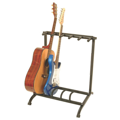 On Stage GS7561 Foldable 5-Space Multi-Guitar Stand