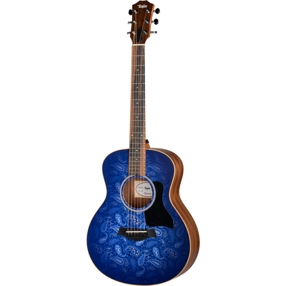 Taylor GS Mini-e Special Edition Acoustic Electric Guitar - Moonrise Blue Paisley