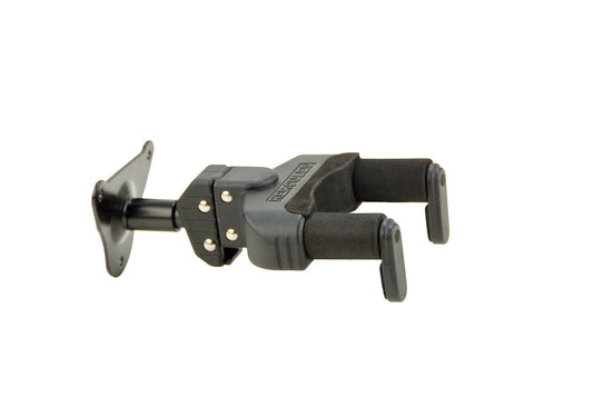 HERCULES Stands GSP38WB Plus Auto-Grip Wallmount Guitar Hanger - Wood Base